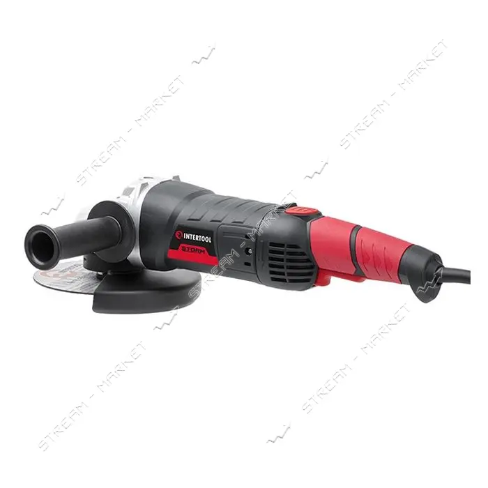Шлифмашина угловая Intertool WT-0227 1800Вт диаметр круга 180мм 8000об/мин плавный пуск