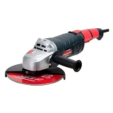 Шлифмашина угловая Intertool WT-0228 2400Вт диаметр круга 230мм 6300об/мин плавный пуск             