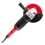 Шлифмашина угловая Intertool WT-0228 2400Вт диаметр круга 230мм 6300об/мин плавный пуск             