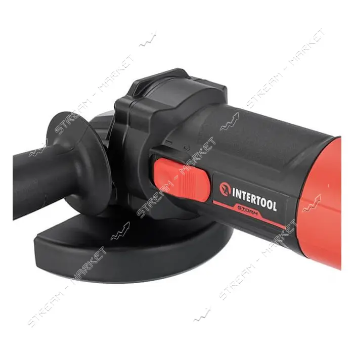 Шлифмашина угловая Intertool WT-0233 950Вт диаметр круга 125мм 3000-11000об/мин плавный пуск