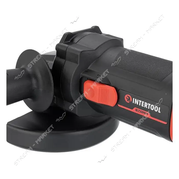Шлифмашина угловая Intertool WT-0234 1100Вт диаметр круга 125мм 3000-11000об/мин плавный пуск