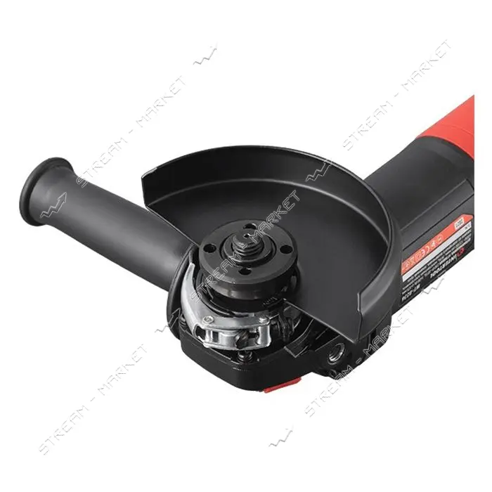 Шлифмашина угловая Intertool WT-0236 1400Вт диаметр круга 125мм 6000-12200об/мин плавный пуск       