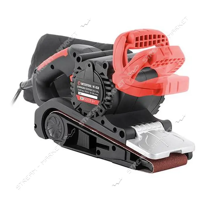 Шлифмашина ленточная Intertool WT-0530 1010Вт 120-380м/мин 76х533мм