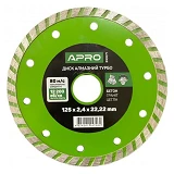 Круг по бетону Apro 830073 Турбо 180х2.4мм 16-18%                                                   