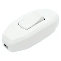 Выключатель для бра DE-PA 11201 белый 6 А                                                           
