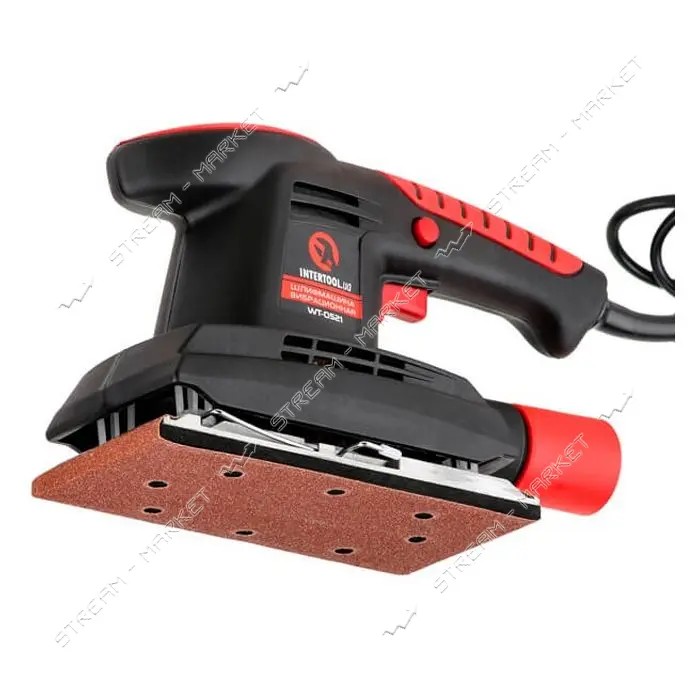 Шлифмашина вибрационная Intertool WT-0521 200Вт 11000об/мин платформа 187х90мм