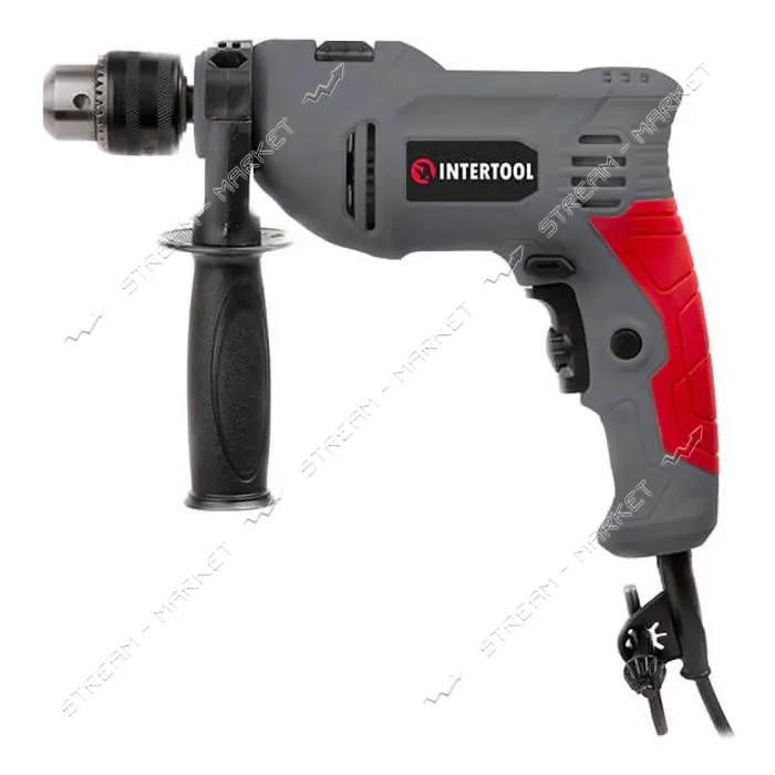 Дрель ударная Intertool DT-0111 750Вт 0-3000об/мин 1.5-13мм реверс                                  