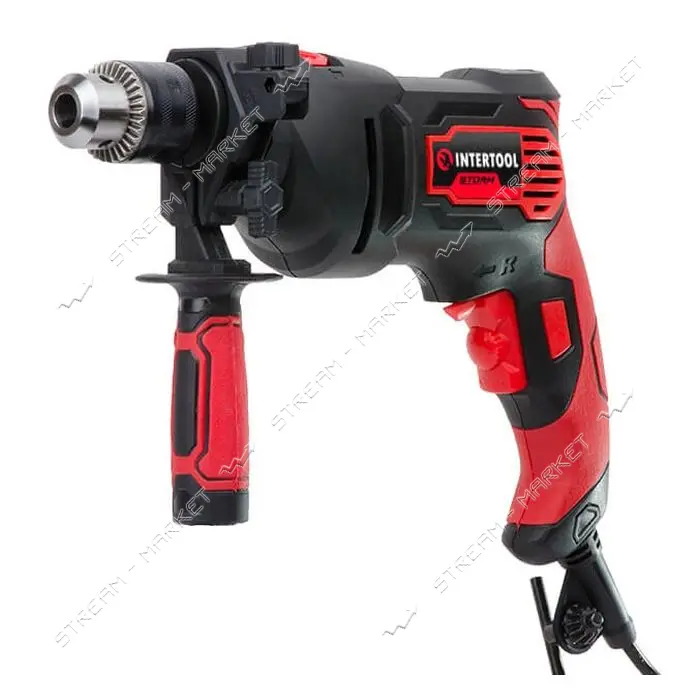 Дрель ударная Intertool WT-0117 710Вт 0-3000об/мин 1.5-13мм реверс                                  