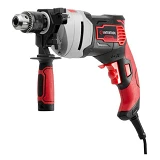 Дрель ударная Intertool WT-0118 800Вт 0-2900об/мин 1.5-13мм металлический корпус редуктора