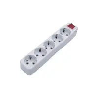 Колодка 5-я DE-PA 51100 с заземлением и выключателем Турция                                         