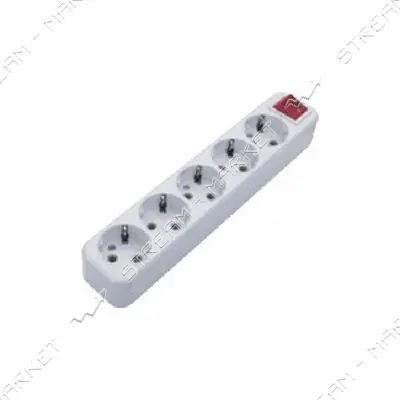 Колодка 5-я DE-PA 51100 с заземлением и выключателем Турция