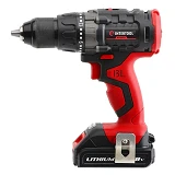 Дрель-шуруповерт Intertool WT-0331 аккумуляторная Li-Ion с бесщеточным двигателем 18В 50Nm          
