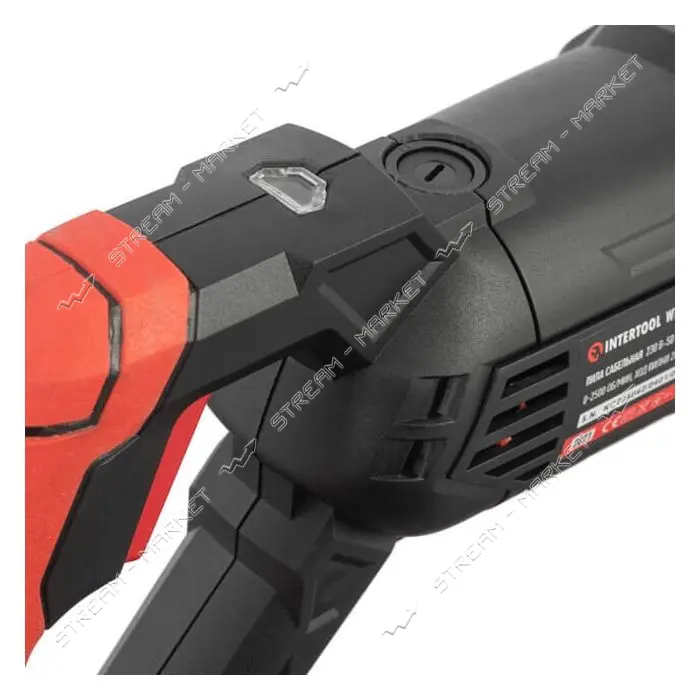 Пила сабельная Intertool WT-0401 1050Вт 0-2500об/мин ход пилки 28мм глубина пропила 150мм кейс      