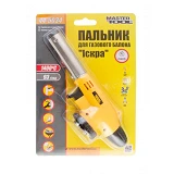 Горелка для газового баллона Mastertool 44-5034 с пьезоподжигом Искра 1400С