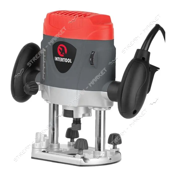 Фрезер Intertool DT-0950 1200Вт 8000-28000об/мин цанга 6/8мм макс глубина 52мм                      