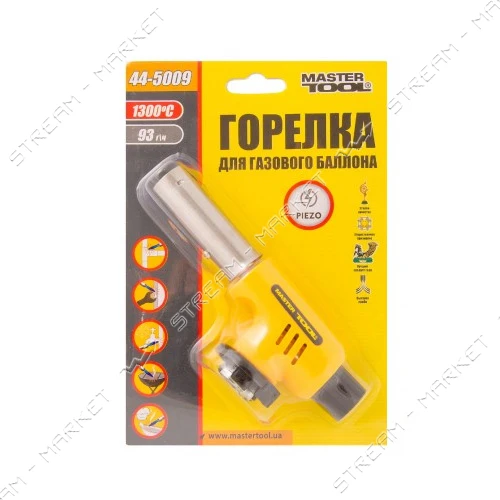 Горелка для газового баллона Mastertool 44-5009 Комета 1300C                                        