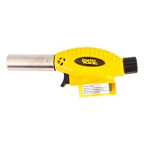 Горелка для газового баллона Mastertool 44-5040 с пьезоподжигом Метеор керамическая защита 1300C    