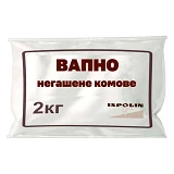 Известь не гашеная Ispolin комовая 2кг                                                              