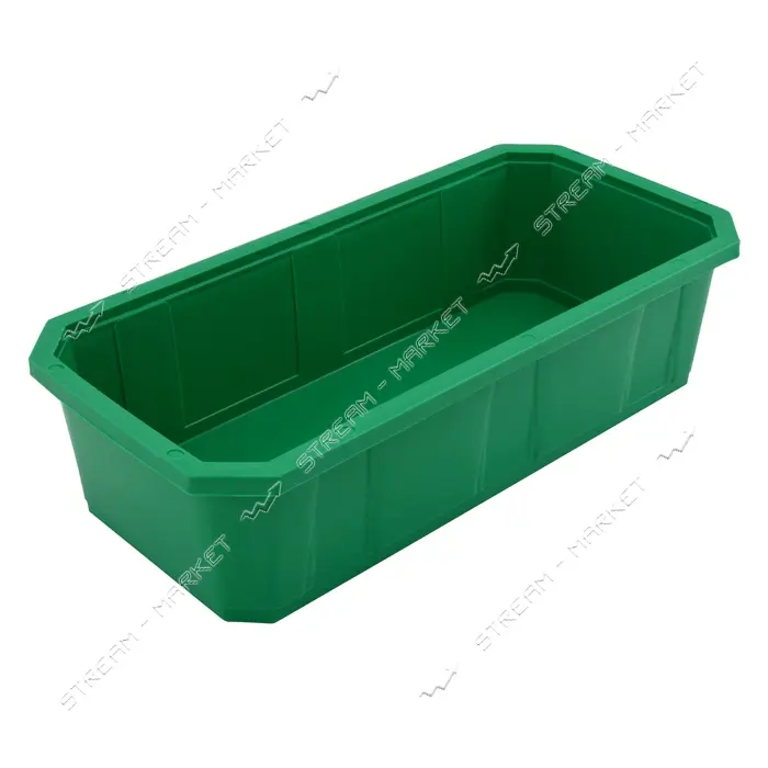Лоток под рассаду пластиковый цветной 39x19x10см                                                    