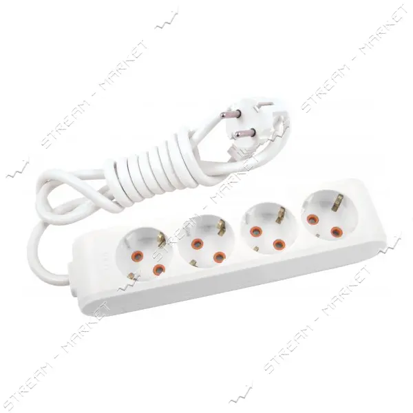 Удлинитель 4/2м Viko 4402 Multi-let с заземлением