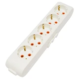 Колодка 5-я Viko 4500 Multi-let с заземлением белая                                                 