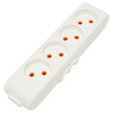Колодка 4-я Viko 2400 Multi-let без заземления белая