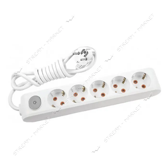 Удлинитель Viko 8505 Multi-let 5/5м с заземлением и выключатель