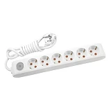 Удлинитель Viko 8506 Multi-let 6/5м с заземлением и выключатель                                     