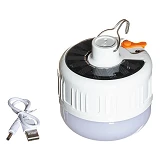 Светильник подвесной с солнечной панелью на крючке 5V LED USB 20Вт с аккумулятором