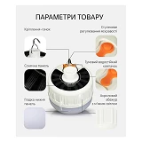 Светильник подвесной с солнечной панелью на крючке 5V LED USB 20Вт с аккумулятором