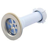 Выпуск металический SolloPlast У0100 3100 32 для сифона гайка плюс конус                            