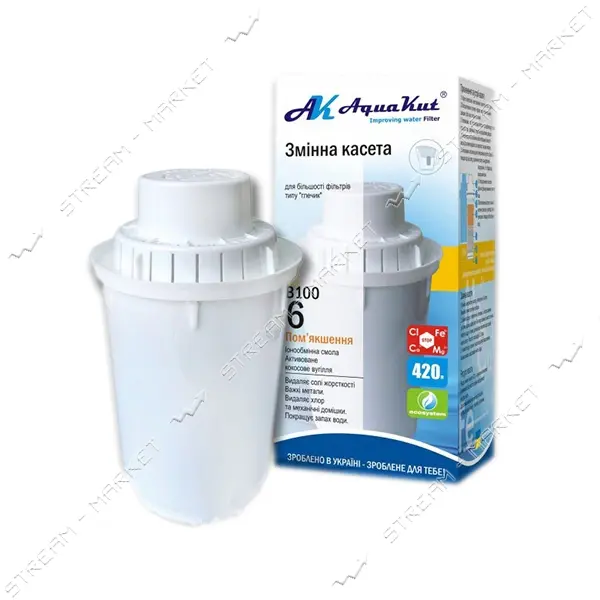 Сменная кассета AQUAKUT В100-6, жесткость