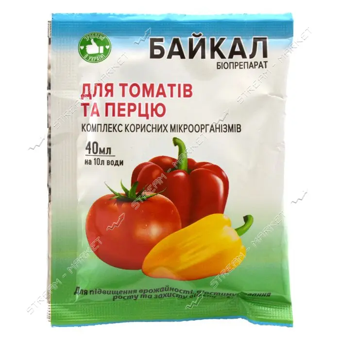 Биопрепарат Байкал ЭМ-1-У для томатов и перца 40мл