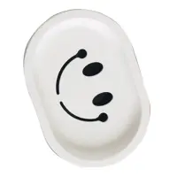 Мыльница открытая Smile Украина пластик белая                                                       