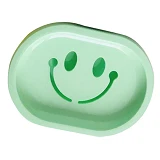 Мыльница открытая Smile Украина пластик бирюзовая