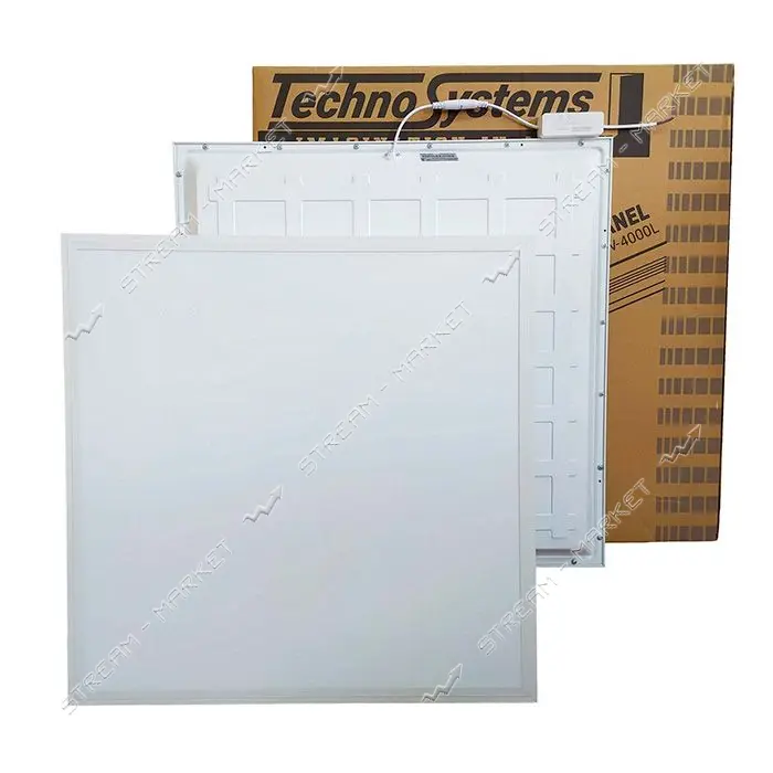 Панель светодиодная универсальная Techno Systems LED PANEL-595-30-6400К-36W-220V-3000L Alum