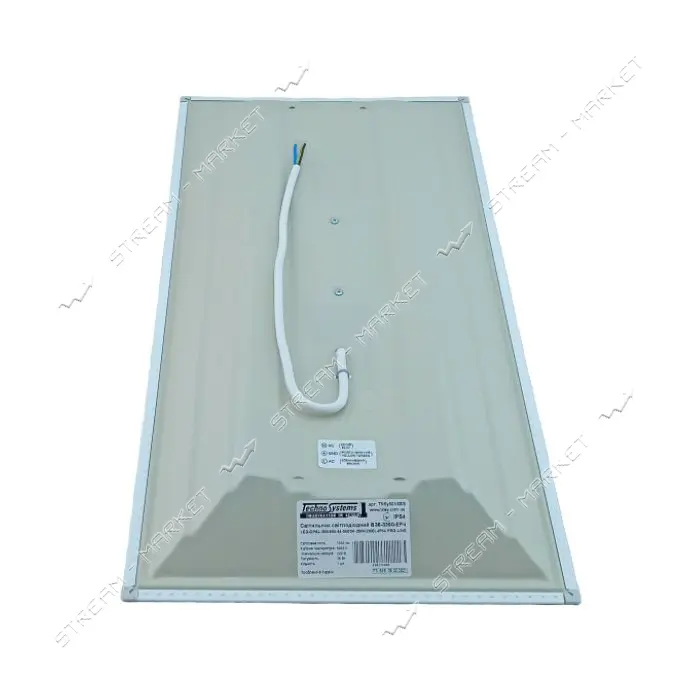 Панель светодиодная врезная Techno Systems LED OPAL-295/595-44-5000К-26W-220V-3300L-IP54 PRO-LINE
