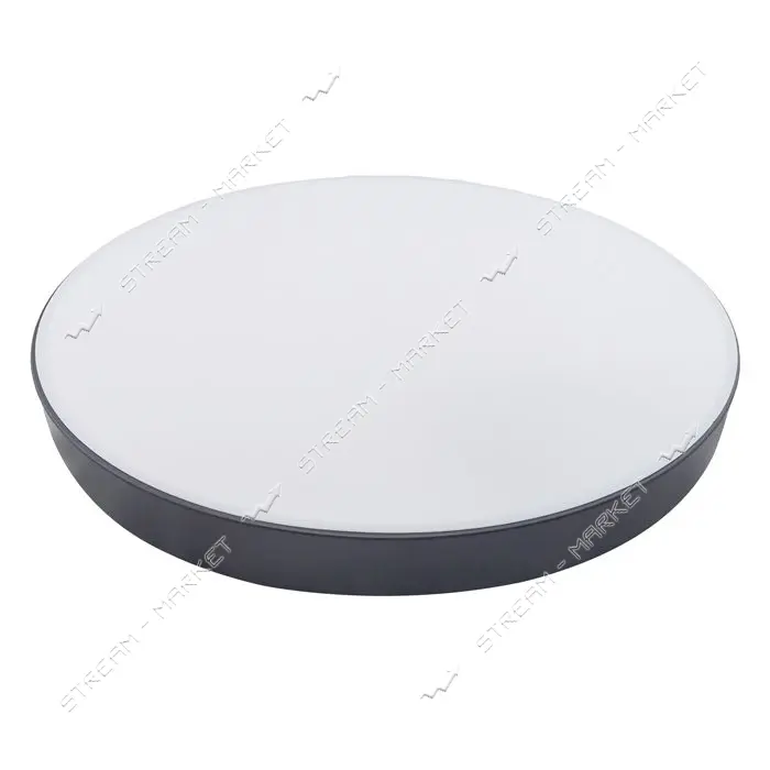 Панель светодиодная Techno Systems накладная LED-PANEL-Round-D350-50-6500K-24W-220V-2400L black