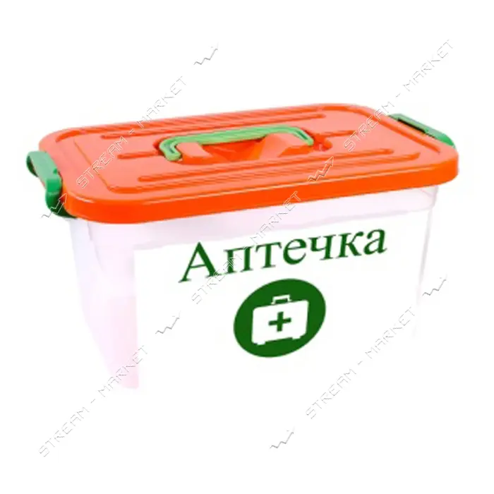 Контейнер Полимербыт Аптечка с ручками-защелками 6.3л                                               