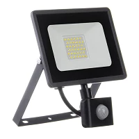 Прожектор AVT Led 30W IP65 холодный 6000К с датчиком движения SMD Sensor матрица с IC драйвером     
