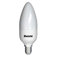 Лампа светодиодная Delux С37 свеча 7W 6500K нейтральная Е14                                         