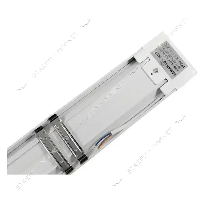 Светильник линейный светодиодный Lemanso LED плазма 1.2м 36W призма 3000Lm 6500K