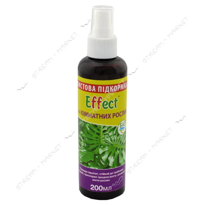 Подкормка листовая для комнатных растений спрей Effect 200мл
