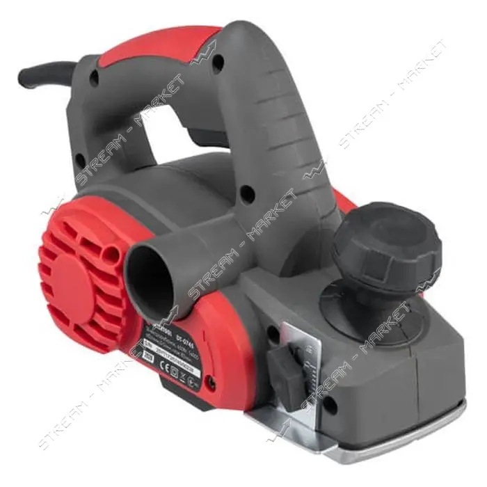 Рубанок электрический Intertool DT-0745 650Вт 16000об/мин 0-2мм нож 82мм