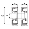  ARS 70-100-10 TC NBR