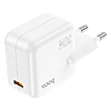 Мережевий зарядний пристрій Hoco C112A Advantage single port PD30W charger set C to iP...
