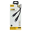  Aspor AC-21L Nylon Type-C to Type-C 100W 2 