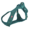 Шлей Trixie Comfort мякий для собак XXS-XS 25-35см 15мм синьо-зелений
