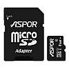   Aspor 8GB MicroSDHC Class 10  SD adapter