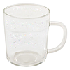 Чашка 220мл стеклянная OCT32 A2108 Прозрачная